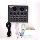  Combo Soundcard V8 Zansong Có Bluetooth + Mic Karaoke Livetream BM 900, Có AutoTune Chuẩn Phòng Thu 