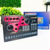  Sound Card X5, Hát Karaoke, Thu Âm, Livestream, Có Bluetooth, Autotune Mới Nhất, Hỗ Trợ Cổng Canon 48V Chuyên Nghệp 