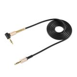  Dây cáp âm thanh 3.5 mm 1m Jack Cắm Aux 3.5 Đực Thu Âm (Đen) -dc2102 