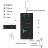  Bộ Chuyển Đổi 7 Giọng Nói Nam, Nữ, Trẻ Em Model M1/ M10Dành Cho Điện Thoại, Pc...Hỗ Trợ Mic Đổi Giọng Chơi Game PUBG 