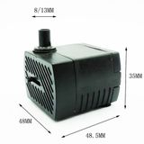  Máy bơm chìm mini 3W 4W 5W dùng điện 220V dùng cho quạt hơi nước, bể cả thuỷ sinh, hòn non bộ 