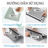 Đế tản nhiệt laptop gấp gọn - Giá đỡ tản nhiệt laptop vô hình, cho máy tính xách tay,ipad  -dc3675 