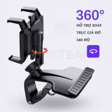  Giá đỡ điện thoại ô tô YB20-9 ,kẹp trên xe hơi xoay 360 độ chống rung treo đa điểm trên taplo, gương chiếu hậu -DC4709 