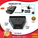  Handjoy D4 | Bộ chuyển đổi chuột và bàn phím cho điện thoại chơi game PUBG, ROS, FreeFire kết nối không có độ trễ 