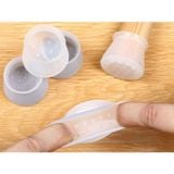  Bọc chân bàn ghế gỗ Bằng Silicon Dày Chống Xước Sàn, chống trượt không gây tiếng ồn 