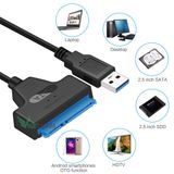  Cáp Chuyển Đổi Usb 3.0 / 2.0 / Type C Sang 2.5 Inch Sata Cho Ổ Cứng 2.5 '' Hdd / Ssd 