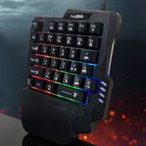  Bàn phím bán cơ 1 tay NOUS chơi các game mobi Freefire, CF, liên quân,...siêu chất -dc4800 