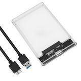  Hộp Đựng Ổ Cứng Di Động Trong Suốt 2.5 Inch chuẩn kết nối usb 3.0 