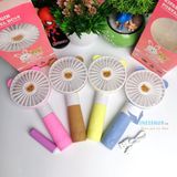  Quạt tích điện-Quạt mini Cầm Tay TAI GẤU cực đẹp - tiện lợi - đi học/đi làm/đi dạo phố có 3 chế độ gió pin khủng -dc3610 