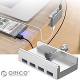  Bộ chia hub 4 cổng USB 3.0 dạng kẹp vỏ nhôm Orico MH4PU / MH2ACU3 