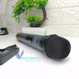  Micro Karaoke không dây cho loa kéo Zansong V12   màn hình LCD (đen) - Hỗ trợ jack cắm 3.5mm và 6.5 -dc3452 