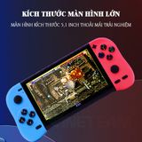  Máy Chơi Game Cầm Tay Cổ Điển 2024 5.1 Inch GBA FC NES Switch X50 / X60 