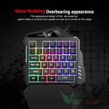  Bàn Phím Bán Cơ 1 Tay Free Wolf K13 Gaming Bàn Phím Cho PUBG OW LOL 35 Phím -DC3442 