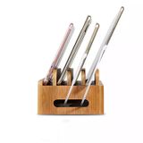  Giá đỡ điện thoại bằng gỗ Bamboo 4 ngăn -dc2981 