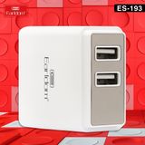  Củ Sạc Nhanh 3.4A EarlDom ES-193 kèm dây sạc chân micro -dc3792 