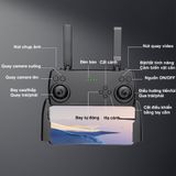  Máy Bay Điều Khiển Từ Xa Flycam P9 Camera Kép Cảm Biến Tránh Vật Cản, Đen led bắt mắ , Thời Gian Bay 30 Phút 
