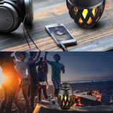  Flame Atmosphere Loa bluetooth kiêm Đèn LED Chiếu sáng Ngọn đuốc ngoài trời Với âm thanh HD -dc2502 