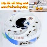  Máy Bắt Ruồi Tự Động Thông Minh Nhựa ABS Cao Cấp công suất 4W An toàn cho trẻ nhỏ (màu trắng) -DC4232 