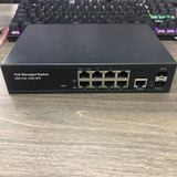  Swith 8 cổng Gigabit 2 cổng SFP Vlan link aggregation lacp 