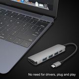  Hub USB 5 in1 Type-C USB C Hub USB-C to USB 3.0 SD and Micro USB 