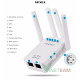  Thiết bị kích sóng wifi PIX-LINK 4 ăng ten LV-WR09 -dc3096 