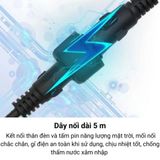  Đèn led năng lượng mặt trời ngoài trời chống nước IP67 ,cảm ứng cảm biến hồng ngoại gắn treo tường 200W -dc5104 