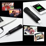  Loa Bluetooth kiêm đèn pin gắn xe đạp 4 trong 1 (đen) -dc3034 