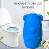  Lọ thả bồn cầu tẩy - Viên thả bồn cầu hình con gấu - Vệ Sinh Toilet - Gấu  thả bồn cầu khử mùi diệt khuẩn -dc4603 