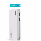  Pin sạc dự phòng Earldom ET-PB03 12500mAh - lõi Polymer (Trắng) -DC2212 