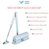  Tay co thủy lực tay hơi đẩy cửa góc có điểm dừng 90 / 180 độ ( cùi chỏ cửa,) - dc2097 