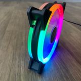  Quạt Tản Nhiệt, Fan Case 12cm Chakenget V2.1 Dual Ring - Led Nhiều Màu -dc5048 