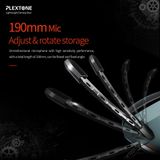 Tai nghe chụp tai Plextone G800 dây dù chống rối, Siêu nhẹ có mic rời, tương thích máy tính, điện thoại -dc4580 
