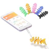  5 Dụng cụ quấn dây tai nghe, dây cáp hình xương cá 