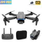  Máy bay Flycam mini giá rẻ E99 PRO 2 camera kép, Pin 1800mAh ,máy bay điều khiển từ xa 4 cánh drone 