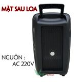  Loa Kéo Di Động Bluetooth Không Dây Kimiso Qs-2805/Qs-7801 Kèm Micro Có Dây , Âm Thanh Chất Lương Cao, Âm Bass Hay 