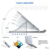 Giá đỡ Laptop giá kê Laptop MacBook bằng nhựa có thể gấp gọn và điều chỉnh độ cao theo nhu cầu 