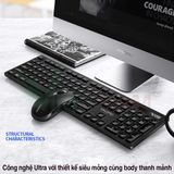  Bàn phím và Chuột không dây YINDIAO V3MAX Công Nghệ Tiết Kiệm Pin -dc4744 