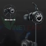  Tai Nghe Chơi Game T5 Kèm Mic Rời bass siêu trầm Cho Điện Thoại, Máy Tính, PC, Laptop -dc3642 