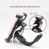  Giá đỡ xe máy,Kẹp xe máy 4 cạnh 2in1 có cổng Sạc USB mẫu mới HÀNG CHUẨN LOẠI 1 -DC3733 