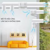  Quạt thông gió hút mùi đường ống đa năng 35w-40w lõi đồng -dc5290 
