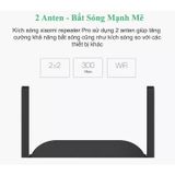  Kích sóng wifi xiaomi pro băng thông 300 Mbps 2 râu - BH 1 năm - Hàng Chính Hãng -dc3030 