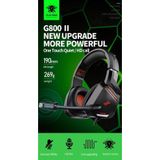  Tai nghe chụp tai Plextone G800 dây dù chống rối, Siêu nhẹ có mic rời, tương thích máy tính, điện thoại -dc4580 