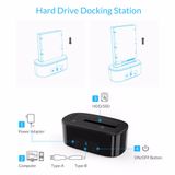  Dock cắm ổ cứng USB 3.0 Orico 6218US3 Đế ổ cứng loại 1 khe cắm: 3.5" và 2.5" -DC2172 