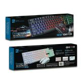 Full box bộ phím+chuột R8 1910 chuyên game giả cơ led 7 màu -dc2348 