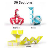  Rubik Rắn Magic Snake 24/36 / 48 / 60 / 72 Đoạn. Rubic Biến Thể 