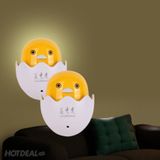  Đèn ngủ cảm ứng quả trứng tự động Gà con dễ thương, ánh sáng vàng ấm áp, giá rẻ chất lượng vượt trội 