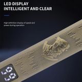  Bộ tông đơ cắt tóc T9 có thể sạc lại, màn hình hiển thị pin- máy cạo râu mini 