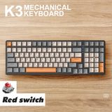  Bàn Phím CƠ ZIYOU K3 Cao Cấp, Phím Gõ Êm, Led rainbow 10 Chế Độ Led Dùng Cho Máy Tính, PC, Laptop -dc4960 