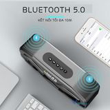  Loa Bluetooth cầm tay Manovo M5/Manovo M4 âm thanh siêu trầm tích hợp loa kép✔màn hình led ✔FM radio dung lượng pin 2500 