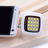  Đèn LED flash 16 bóng cực sáng hỗ trợ selfie -dc1059 
